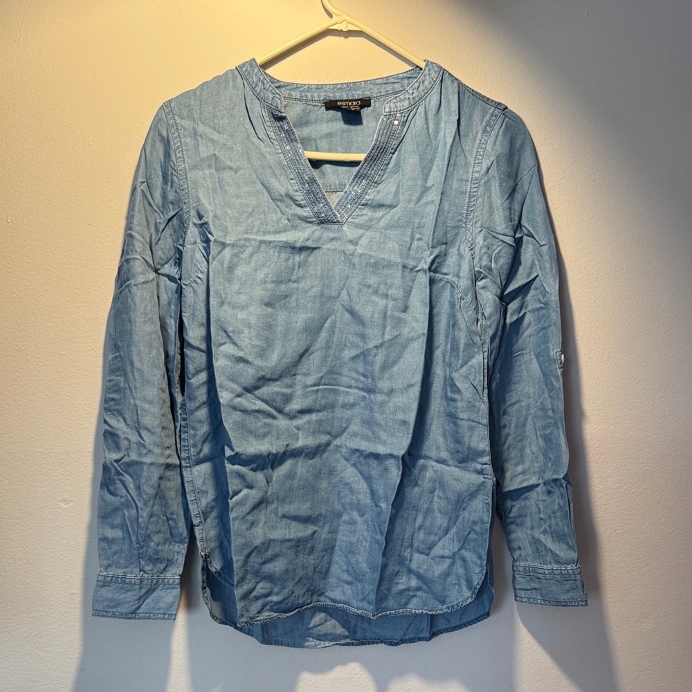 Esmara Blue Long Sleeve Shirt
